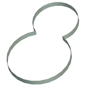 Кондитерская форма Восьмерка